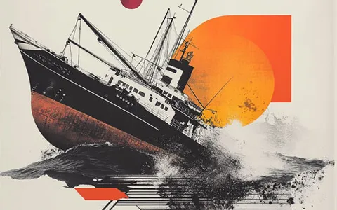 El barco se hunde